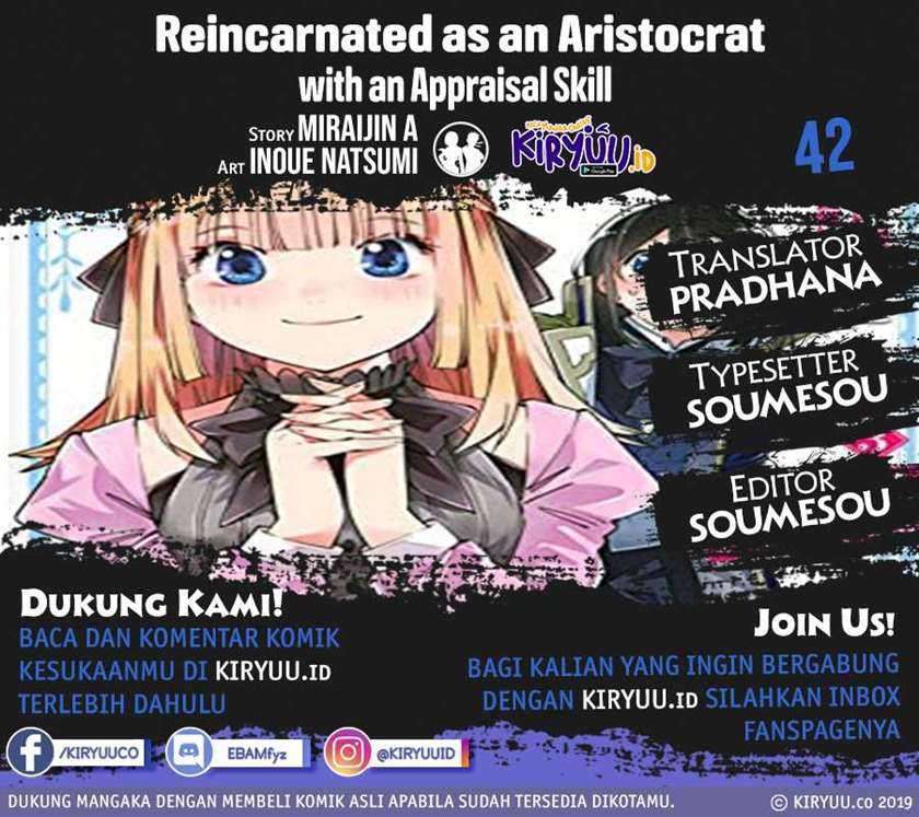 Reincarnated as an Aristocrat with an Appraisal Skill Chapter 42 - halaman 1