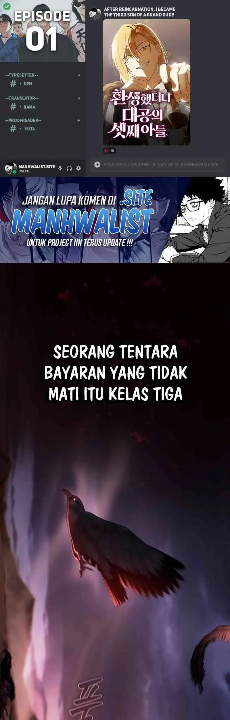 Reincarnated as the Archduke’s Son Chapter 1 - halaman 1