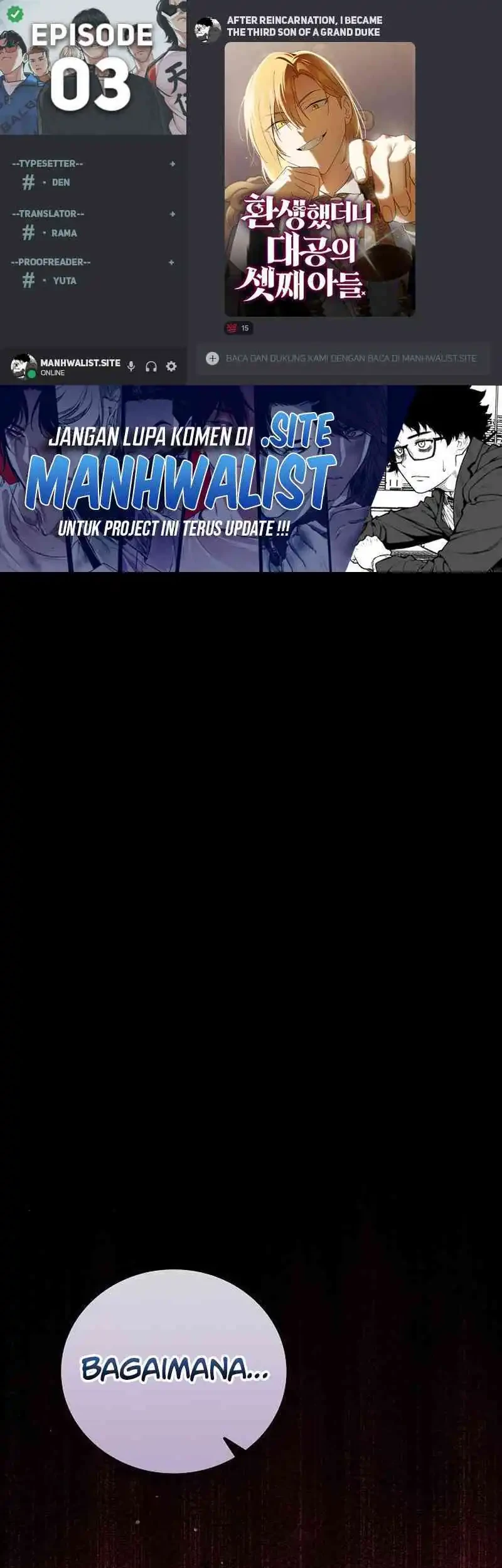 Reincarnated as the Archduke’s Son Chapter 3 - halaman 1
