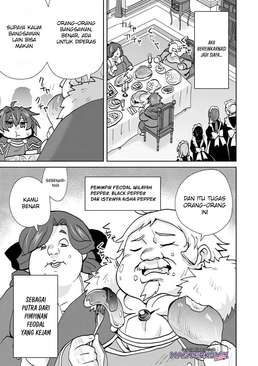 Reincarnated As The Son Of A Vicious Lord! -When I Was Having Fun Learning Chapter 1.1 - halaman 8