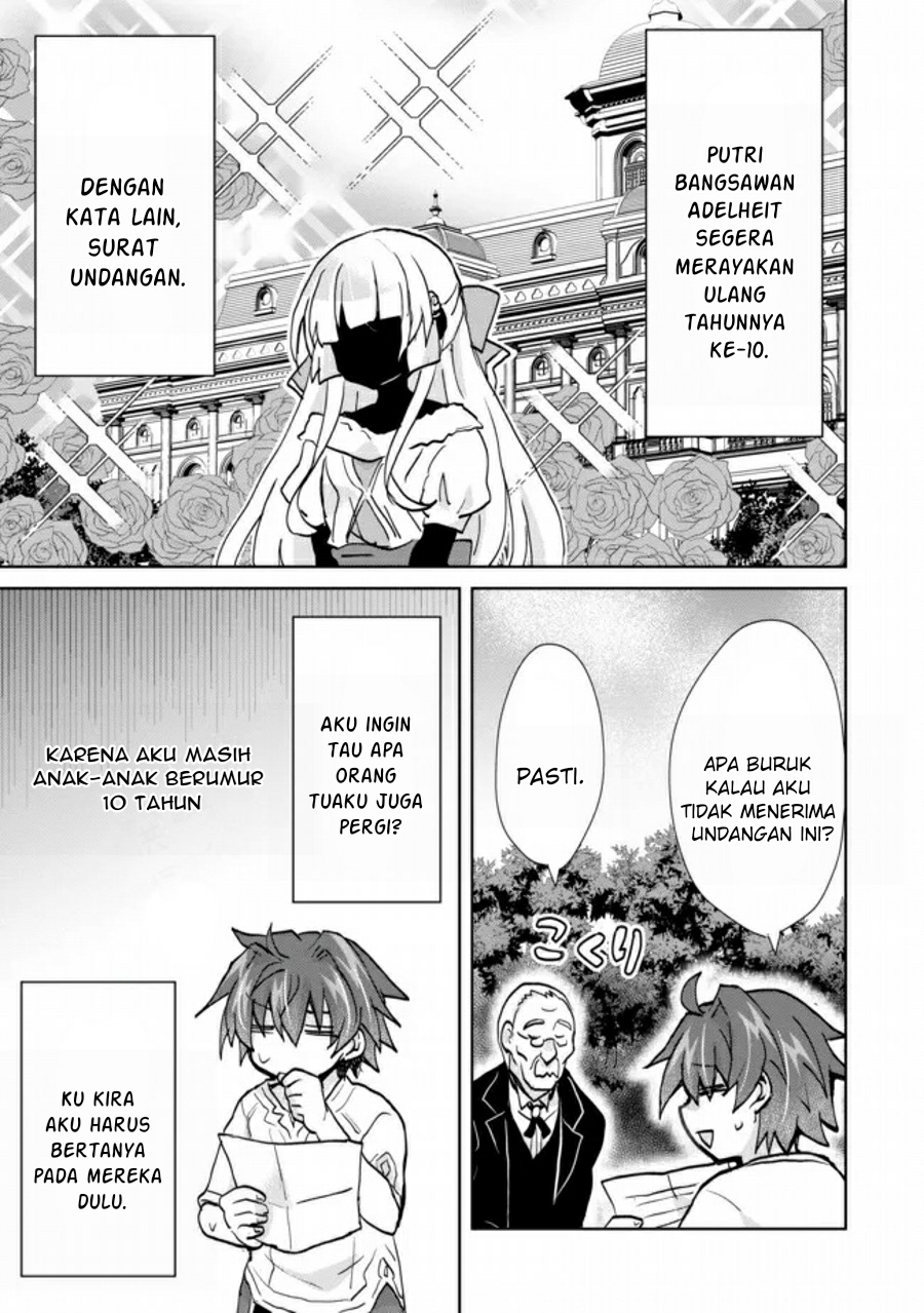 Reincarnated As The Son Of A Vicious Lord! -When I Was Having Fun Learning Chapter 1.2 - halaman 16