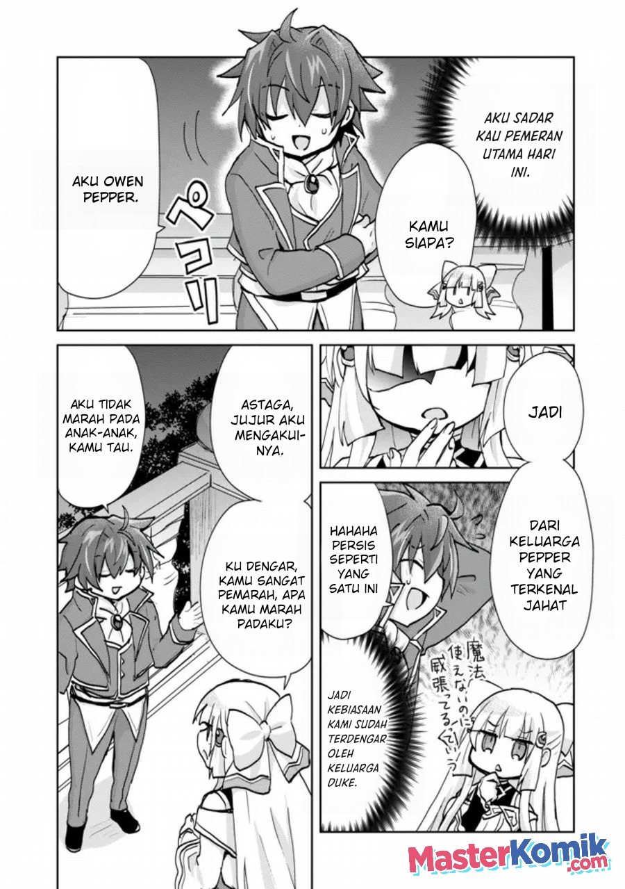 Reincarnated As The Son Of A Vicious Lord! -When I Was Having Fun Learning Chapter 2 - halaman 4