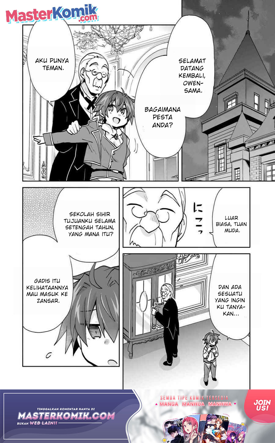Reincarnated As The Son Of A Vicious Lord! -When I Was Having Fun Learning Chapter 3 - halaman 7