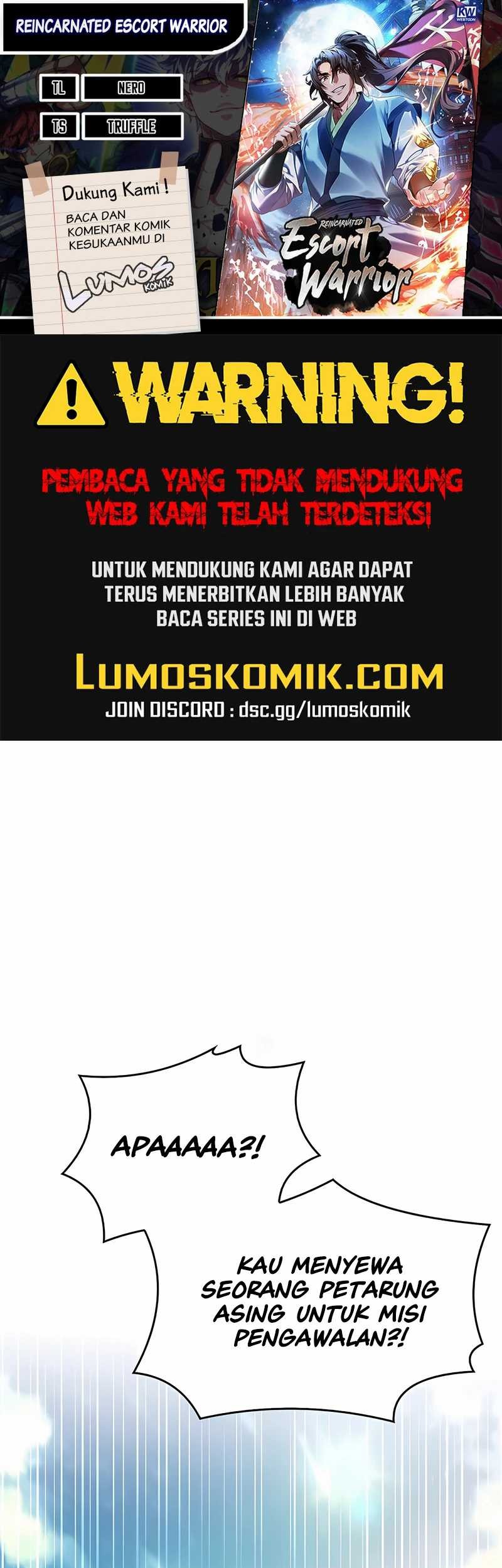 Reincarnated Escort Warrior Chapter 102 - halaman 1