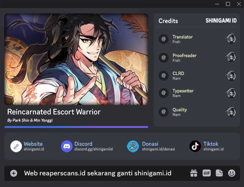 Reincarnated Escort Warrior Chapter 34 - halaman 1