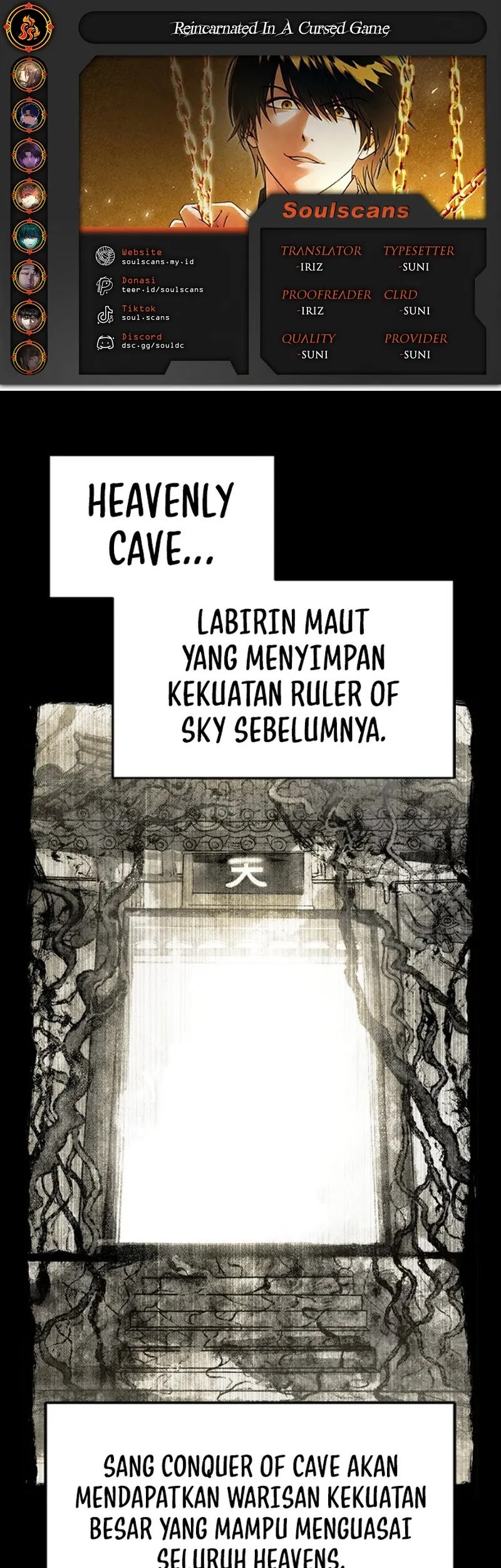 Reincarnated In a Cursed Game Chapter 12 - halaman 1