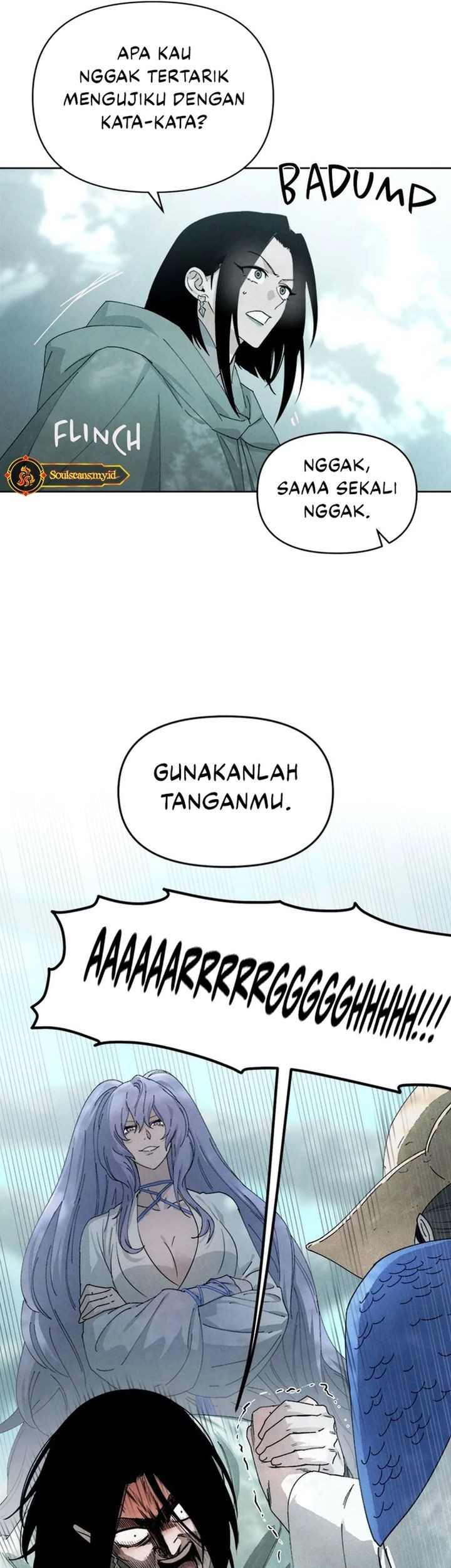 Reincarnated In a Cursed Game Chapter 17 - halaman 17