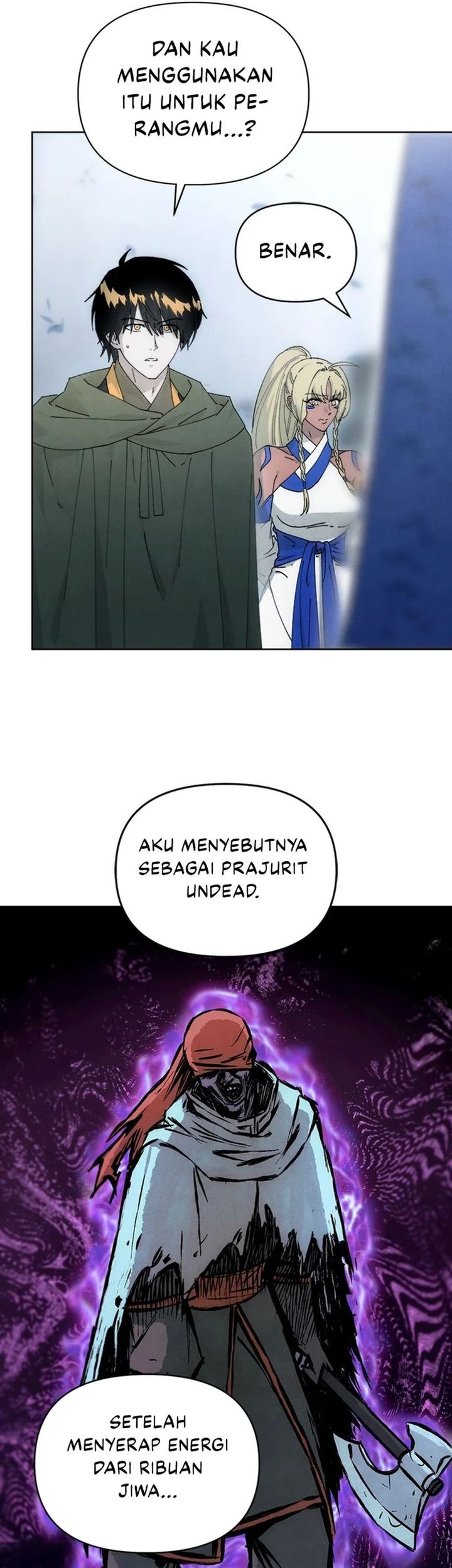 Reincarnated In a Cursed Game Chapter 18 - halaman 46