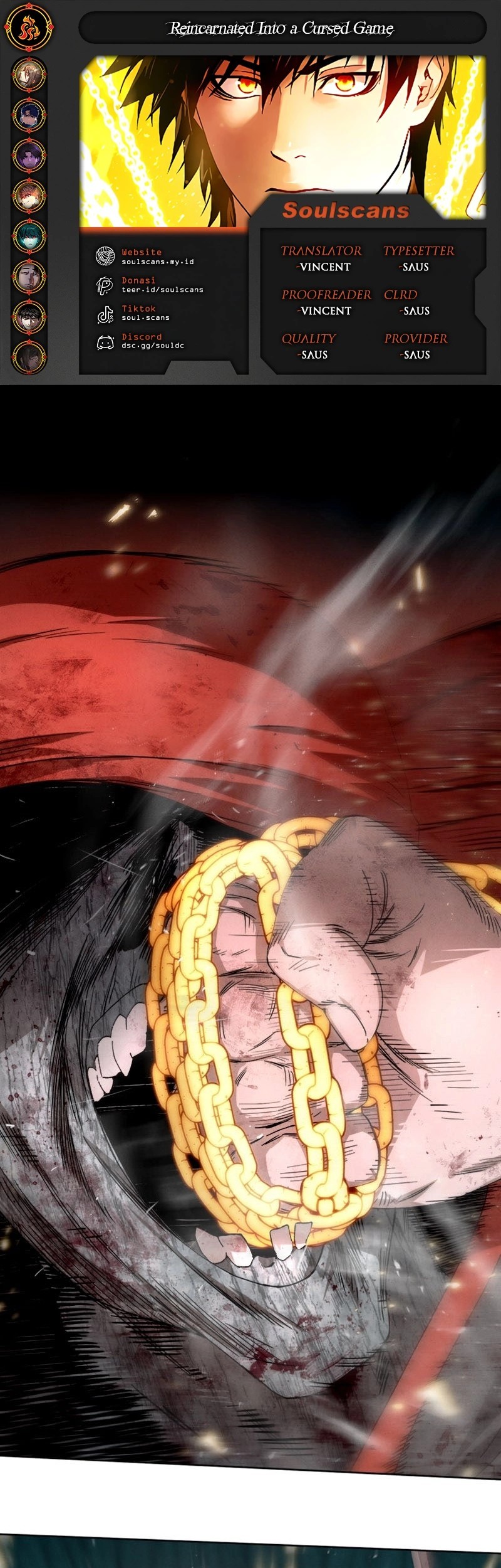 Reincarnated In a Cursed Game Chapter 23 - halaman 1