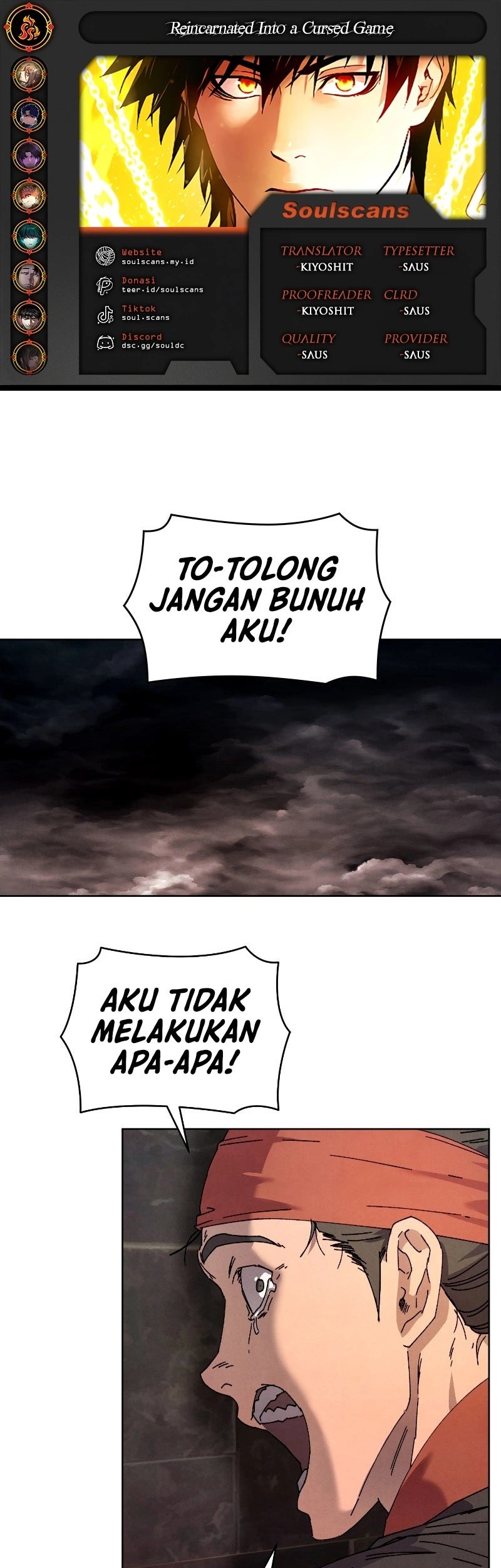 Reincarnated In a Cursed Game Chapter 27 - halaman 1