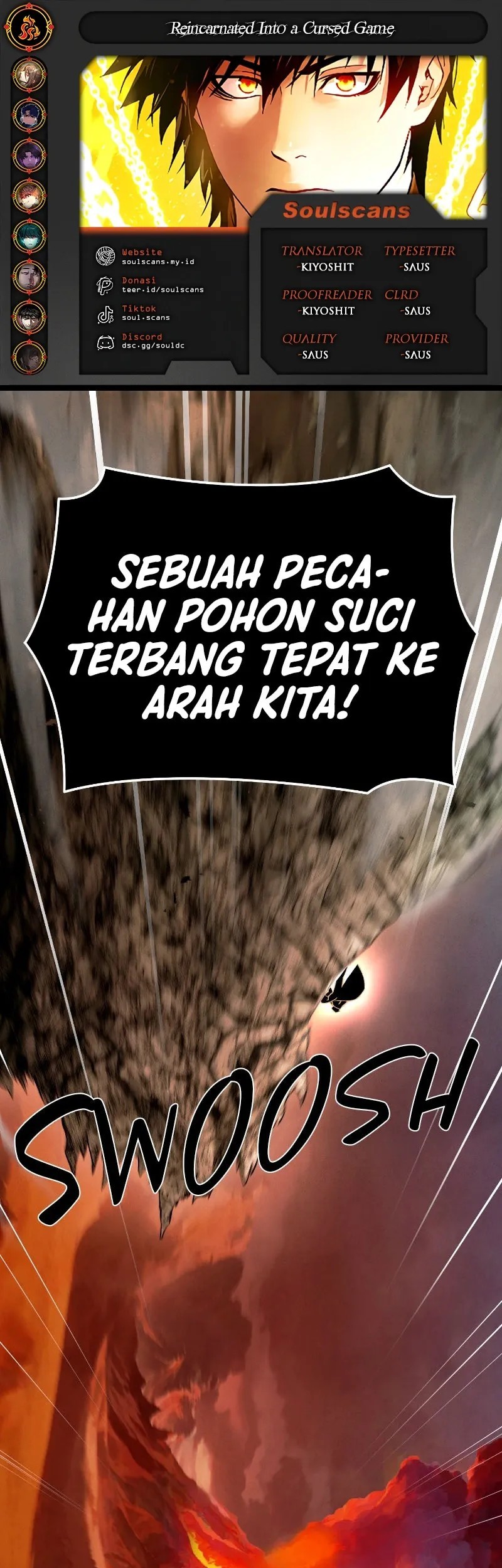 Reincarnated In a Cursed Game Chapter 28 - halaman 1