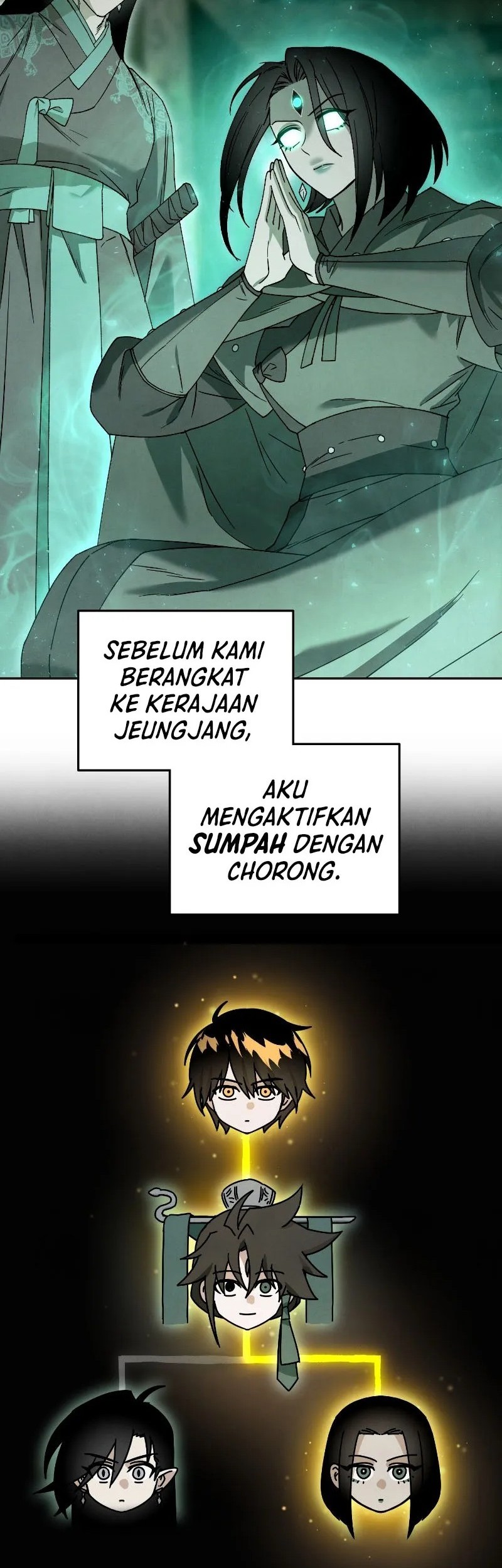 Reincarnated In a Cursed Game Chapter 28 - halaman 29