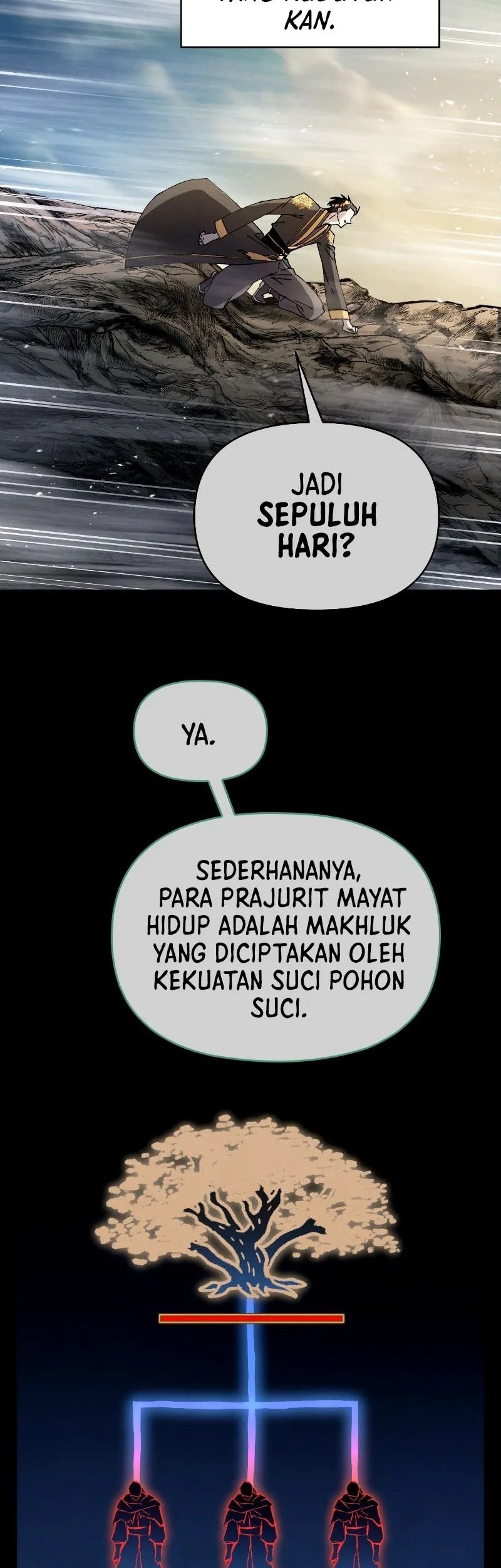 Reincarnated In a Cursed Game Chapter 28 - halaman 32