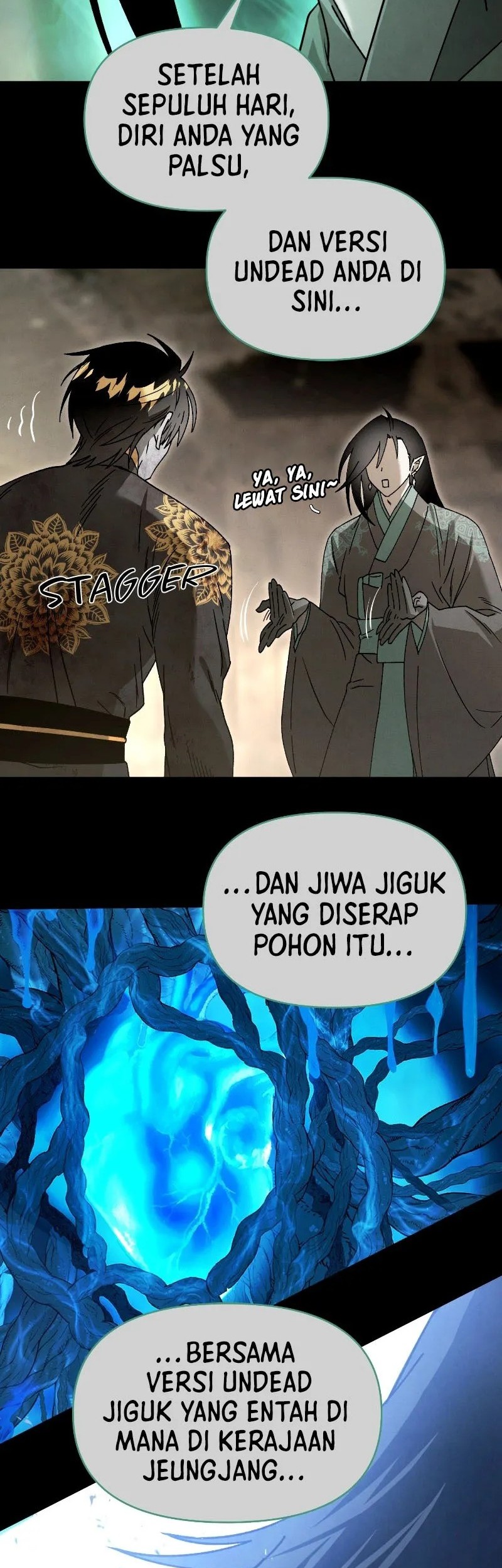 Reincarnated In a Cursed Game Chapter 28 - halaman 35