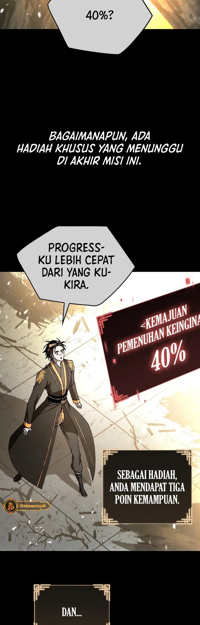Reincarnated In a Cursed Game Chapter 28 - halaman 38