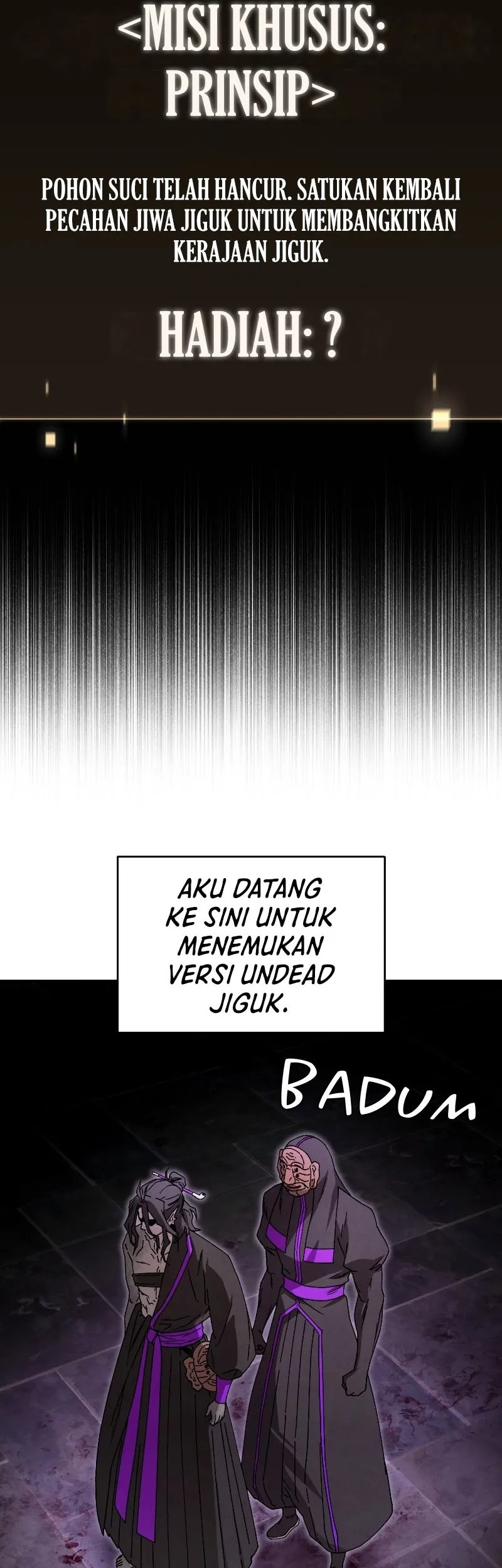 Reincarnated In a Cursed Game Chapter 28 - halaman 49