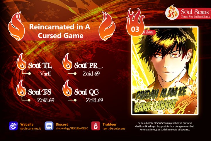 Reincarnated In a Cursed Game Chapter 3 - halaman 1