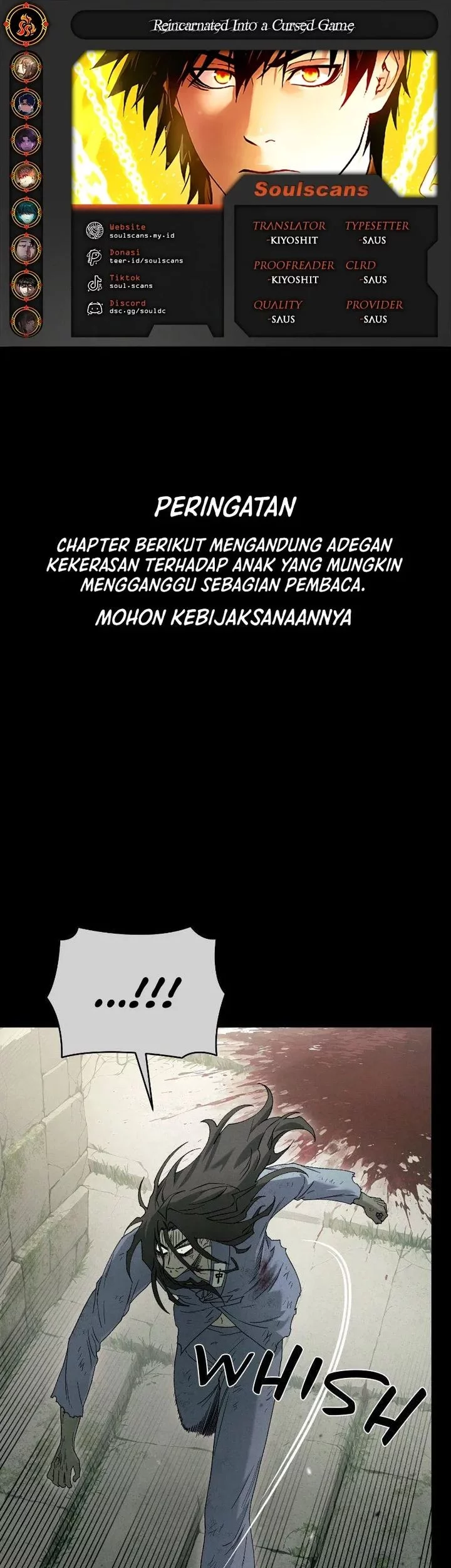 Reincarnated In a Cursed Game Chapter 35 - halaman 1