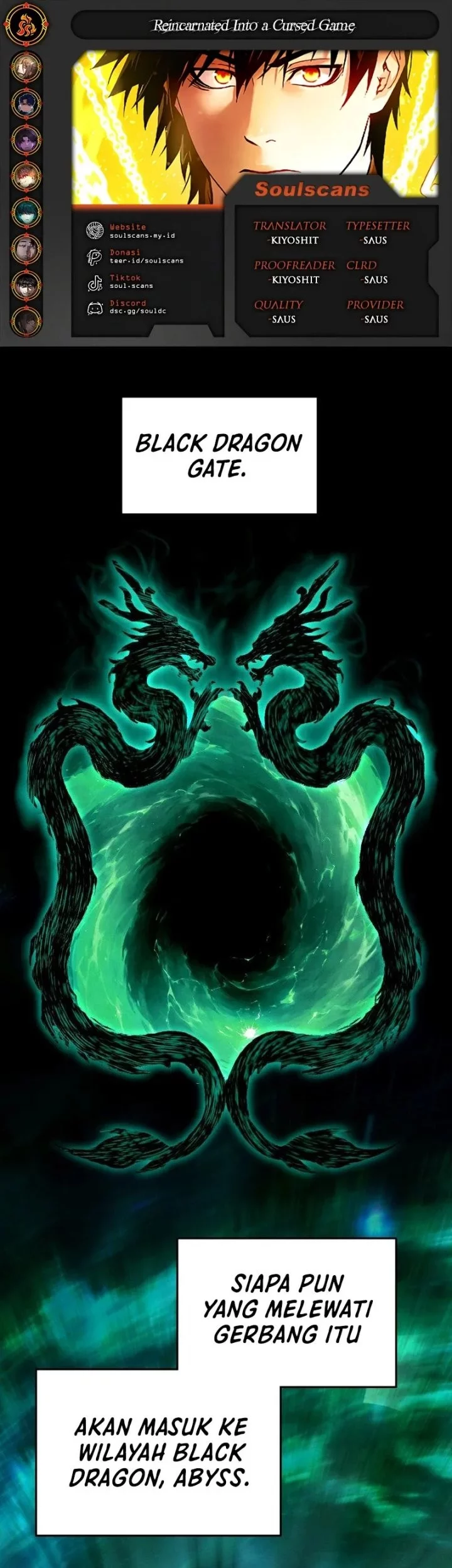 Reincarnated In a Cursed Game Chapter 38 - halaman 1