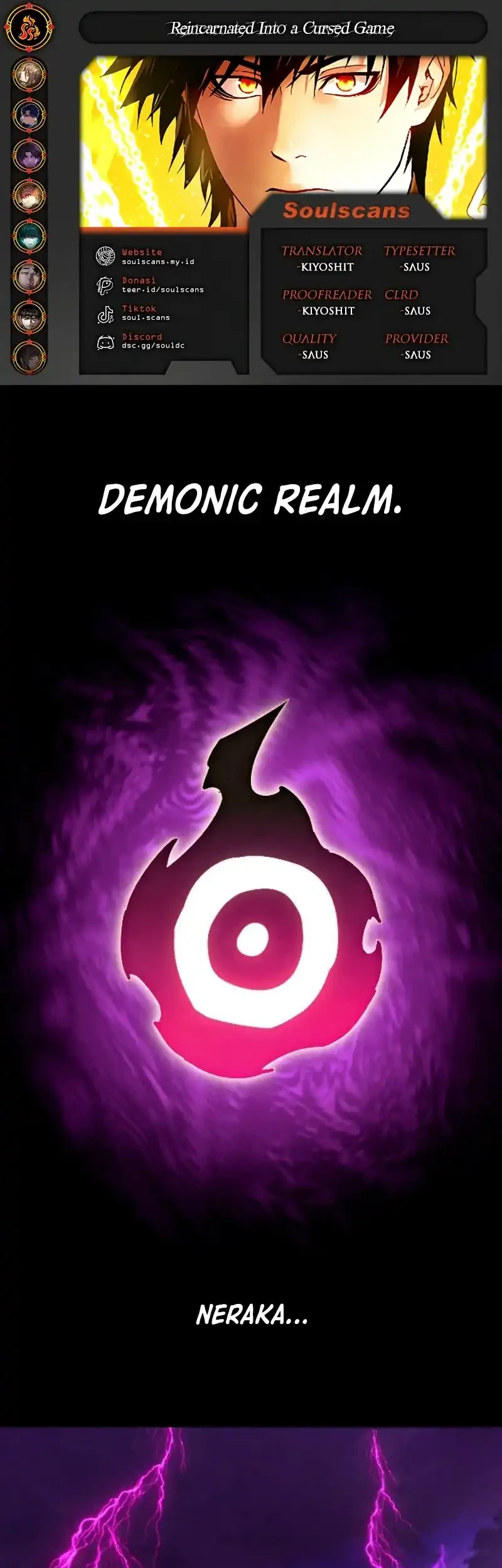 Reincarnated In a Cursed Game Chapter 40 - halaman 1