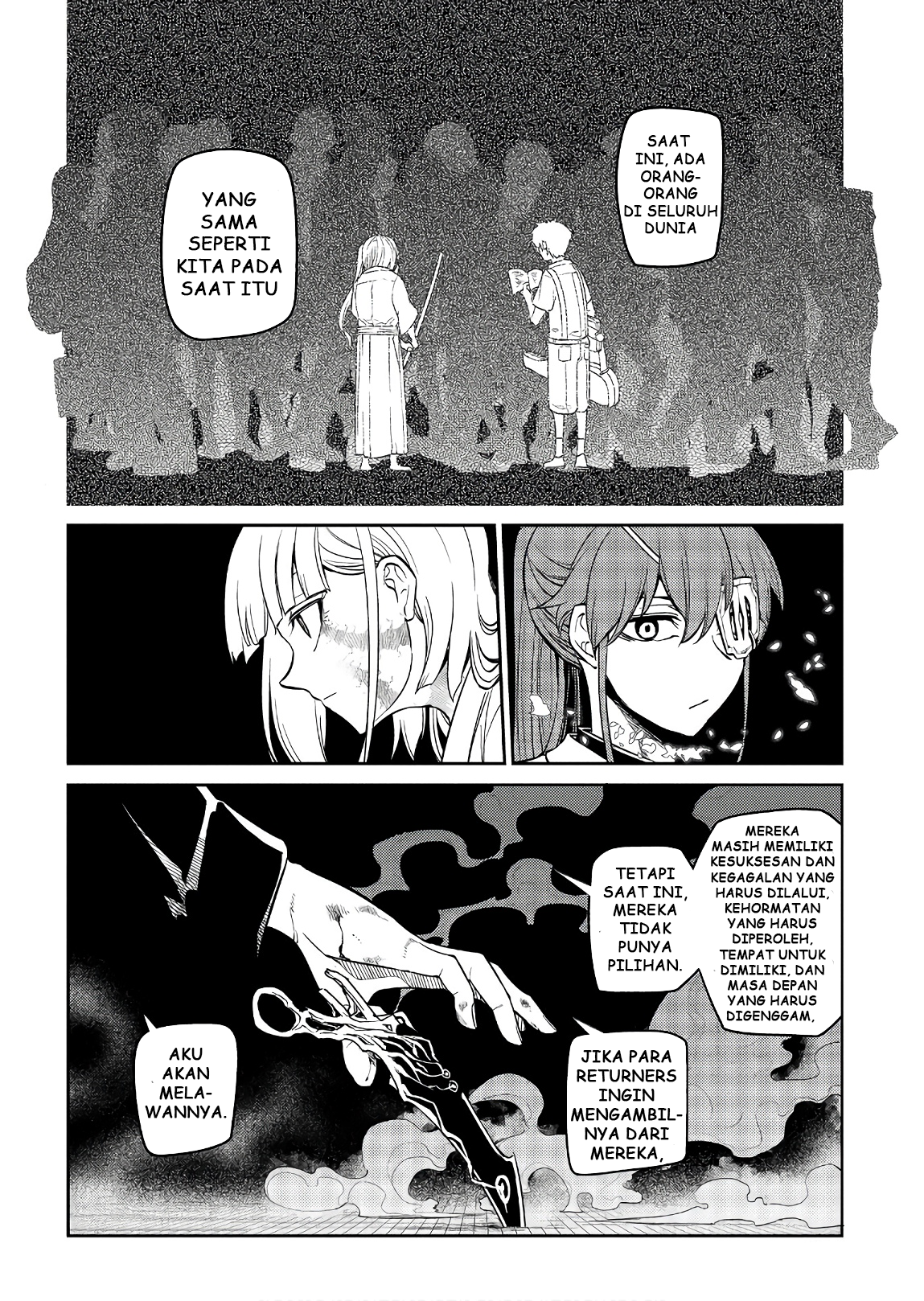 Reincarnation no Kaben Chapter 51 - halaman 38