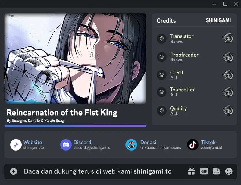 Reincarnation of the Fist King Chapter 61 - halaman 1