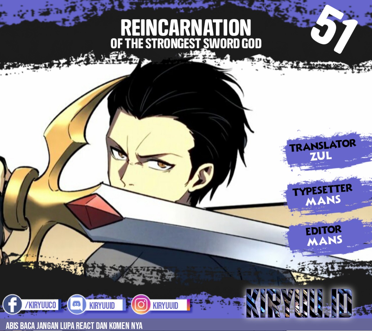 Reincarnation Of The Strongest Sword God Chapter 51 - halaman 1