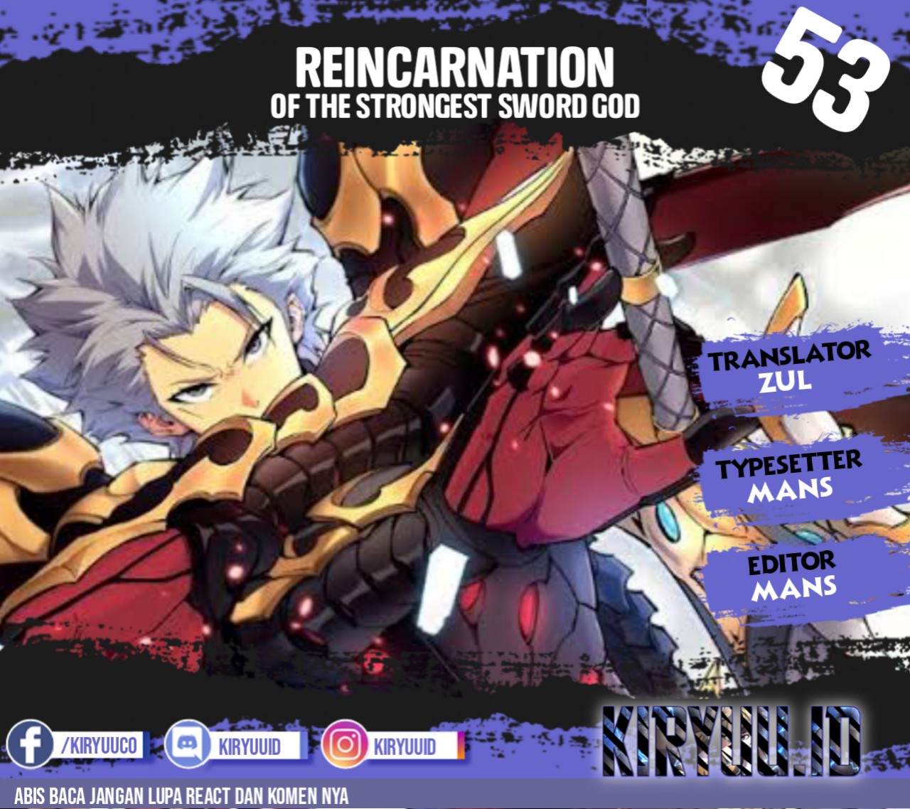 Reincarnation Of The Strongest Sword God Chapter 53 - halaman 1