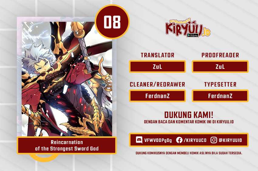 Reincarnation Of The Strongest Sword God Chapter 8 - halaman 1