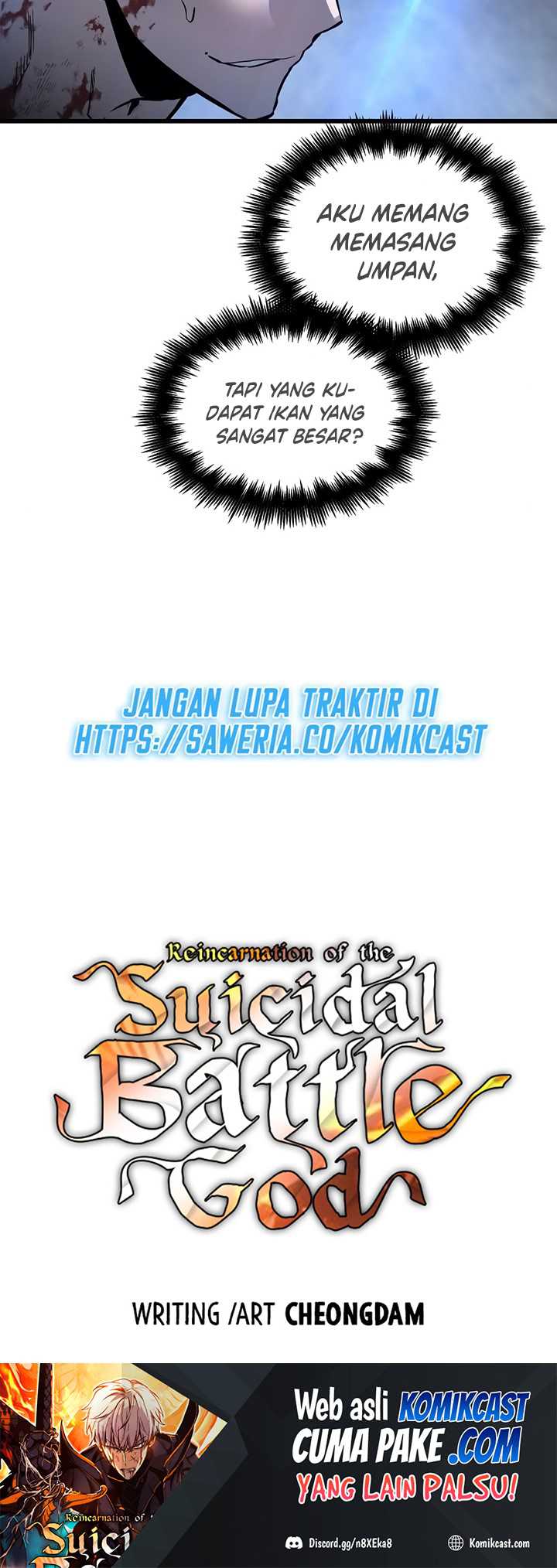 Reincarnation of the Suicidal Battle God Chapter 28 - halaman 57