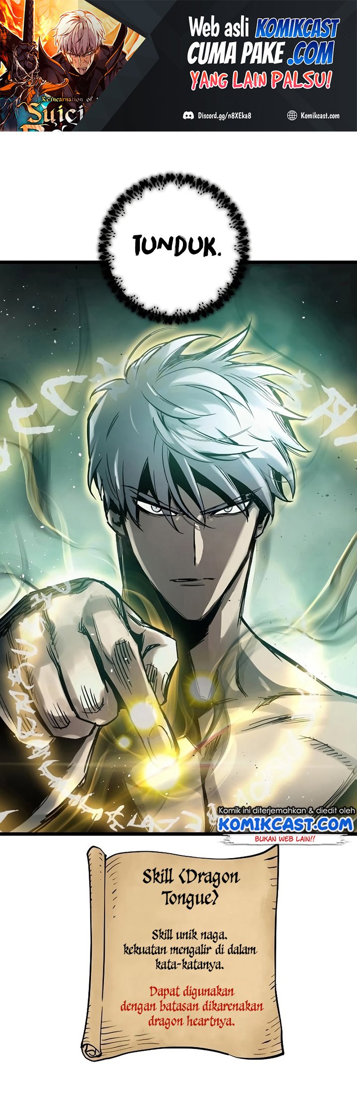 Reincarnation of the Suicidal Battle God Chapter 34 - halaman 2