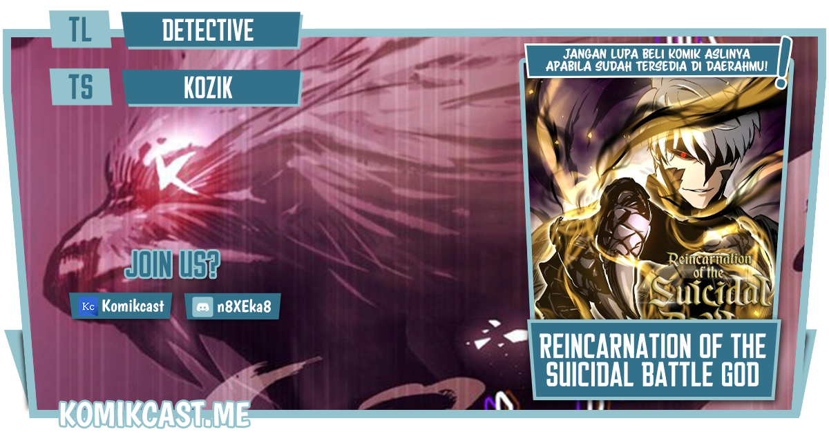 Reincarnation of the Suicidal Battle God Chapter 57 - halaman 1
