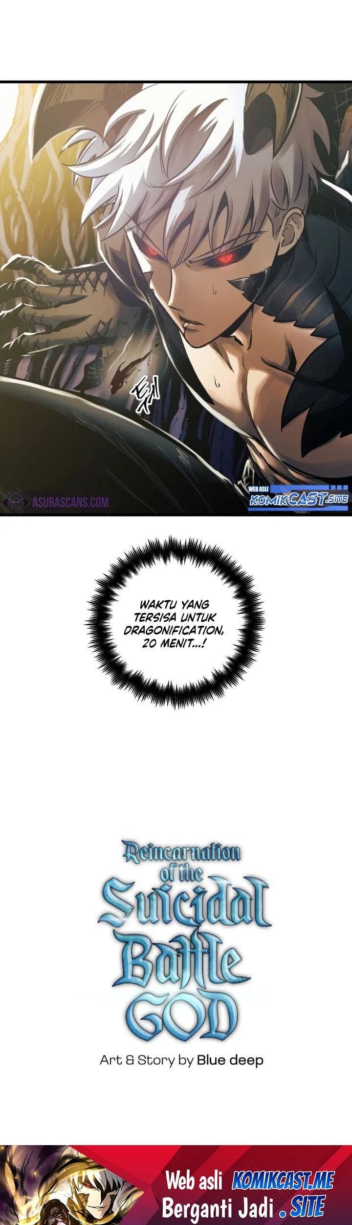 Reincarnation of the Suicidal Battle God Chapter 62 - halaman 92