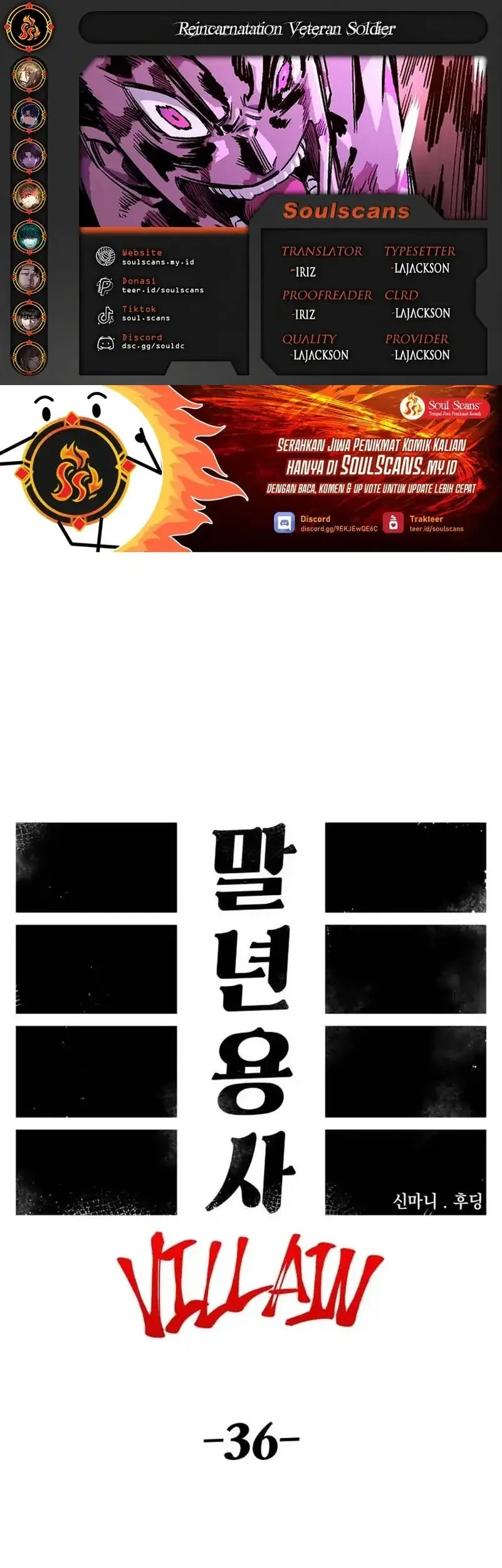 Reincarnation of the Veteran Soldier Chapter 105 - halaman 1