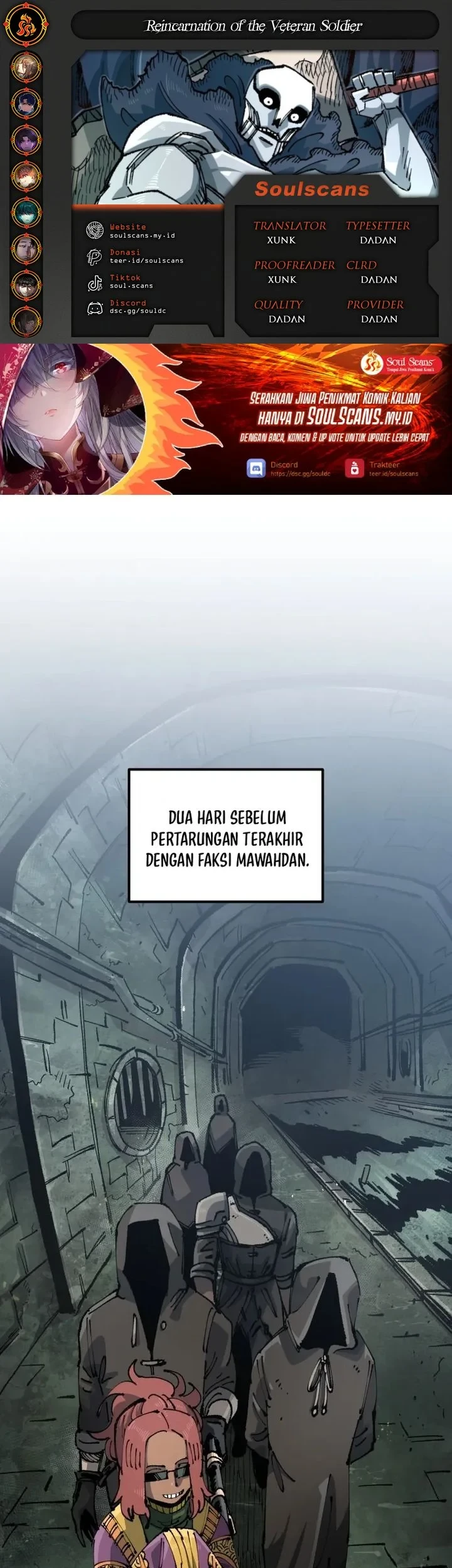 Reincarnation of the Veteran Soldier Chapter 109 - halaman 1