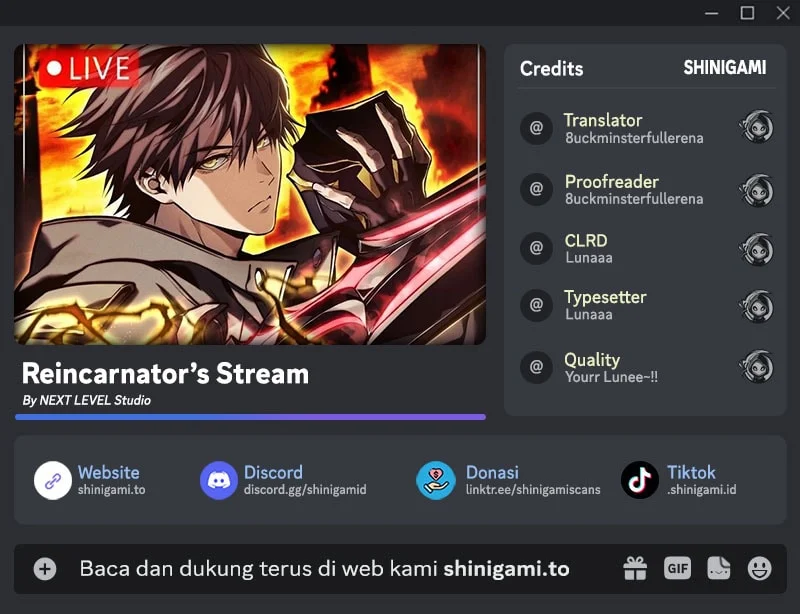 Reincarnator’s Stream Chapter 36 - halaman 1