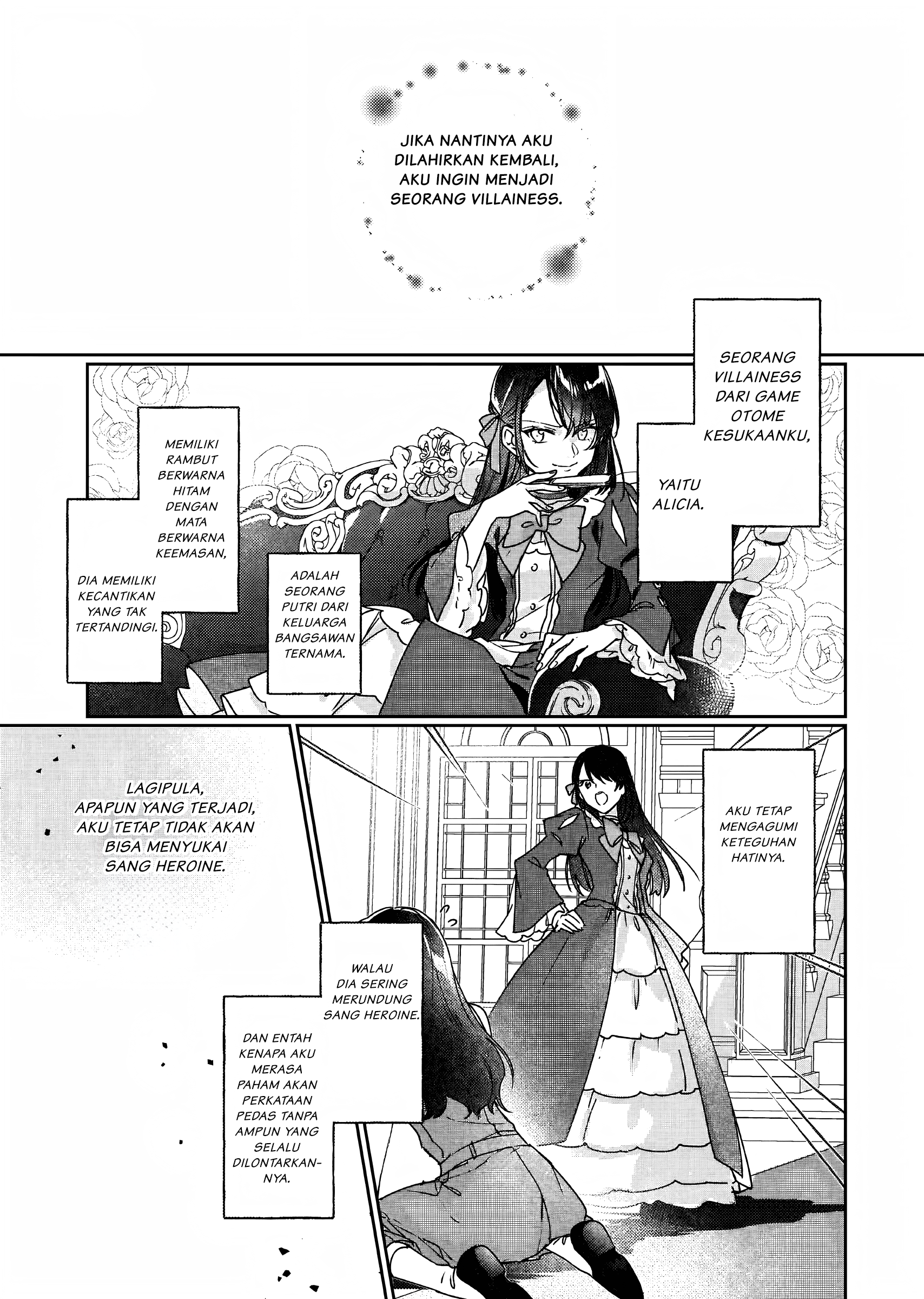 Rekishi ni Nokoru Akujo ni Naru zo: Akuyaku Reijou ni Naru hodo Ouji no Dekiai wa Kasoku suru you desu! Chapter 1 - halaman 4
