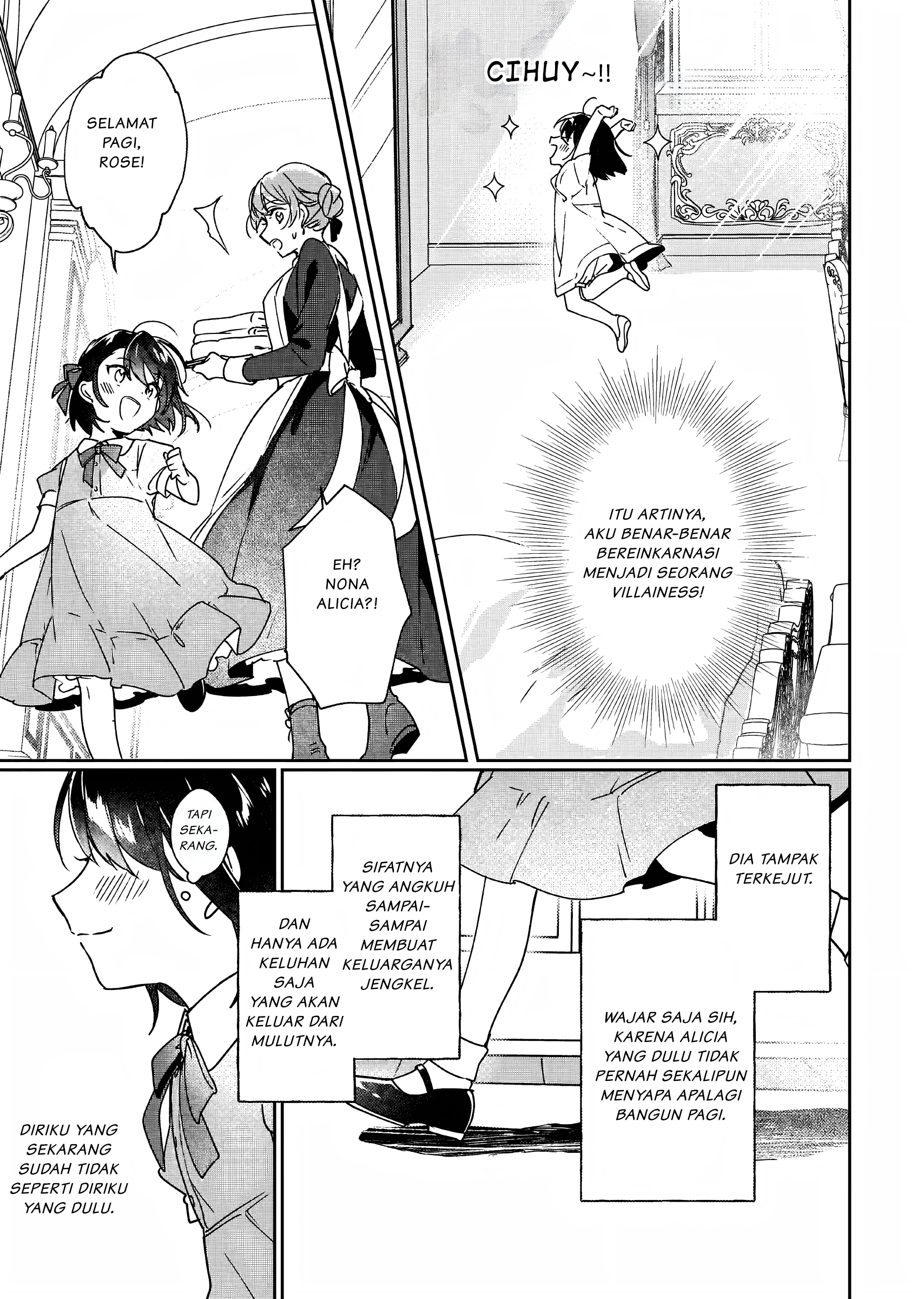 Rekishi ni Nokoru Akujo ni Naru zo: Akuyaku Reijou ni Naru hodo Ouji no Dekiai wa Kasoku suru you desu! Chapter 1 - halaman 8