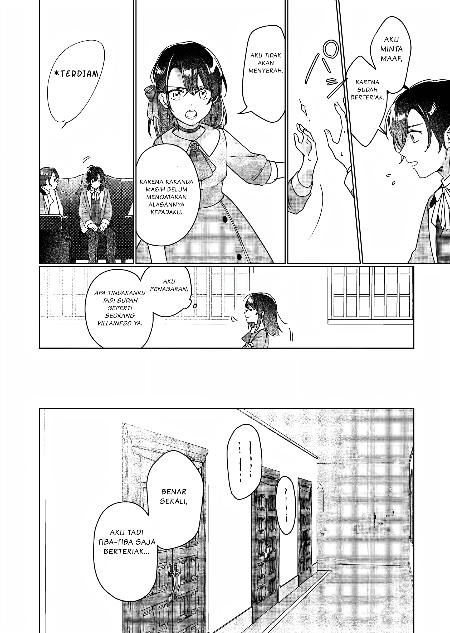 Rekishi ni Nokoru Akujo ni Naru zo: Akuyaku Reijou ni Naru hodo Ouji no Dekiai wa Kasoku suru you desu! Chapter 3 - halaman 15