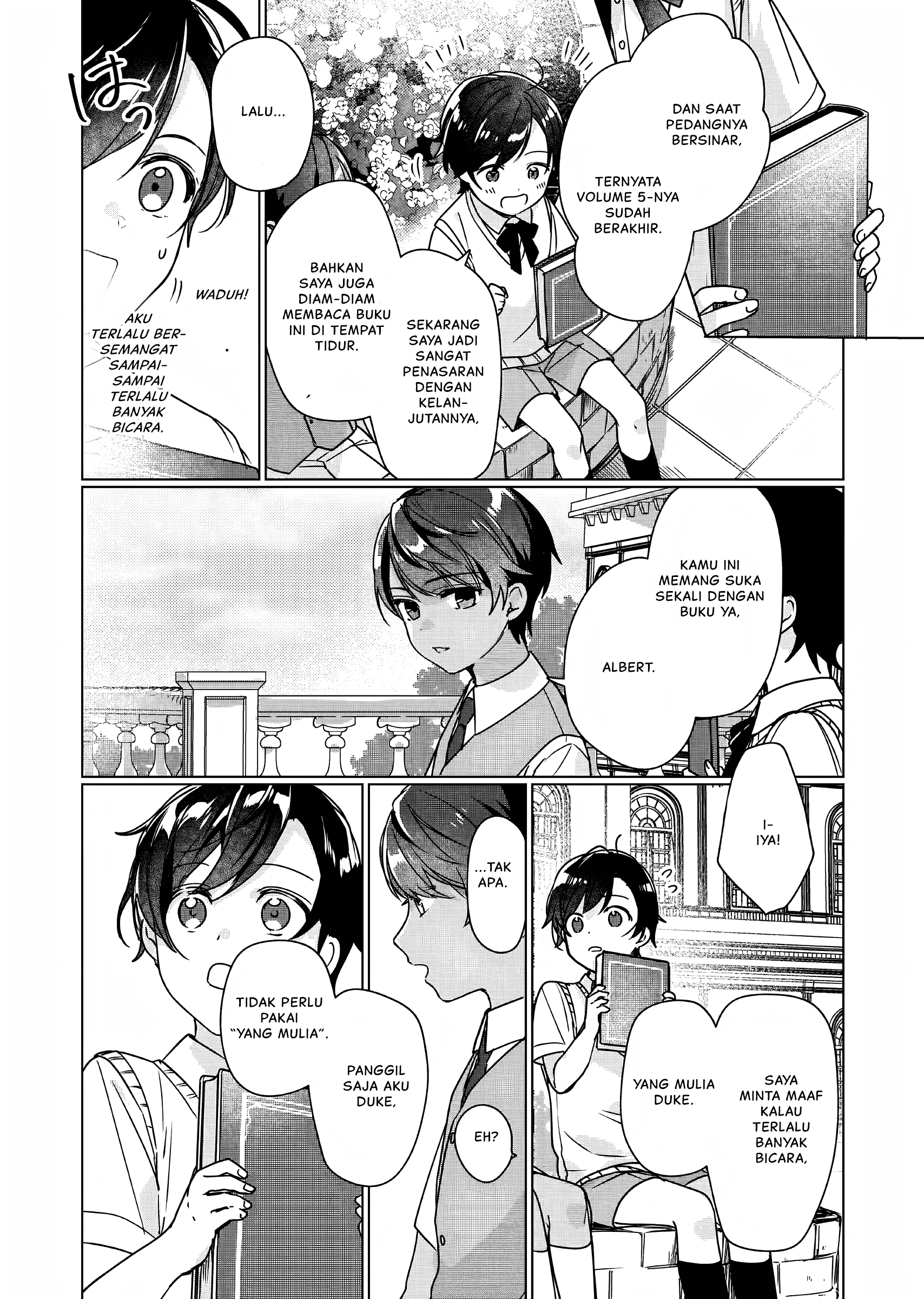 Rekishi ni Nokoru Akujo ni Naru zo: Akuyaku Reijou ni Naru hodo Ouji no Dekiai wa Kasoku suru you desu! Chapter 6.5 - halaman 4