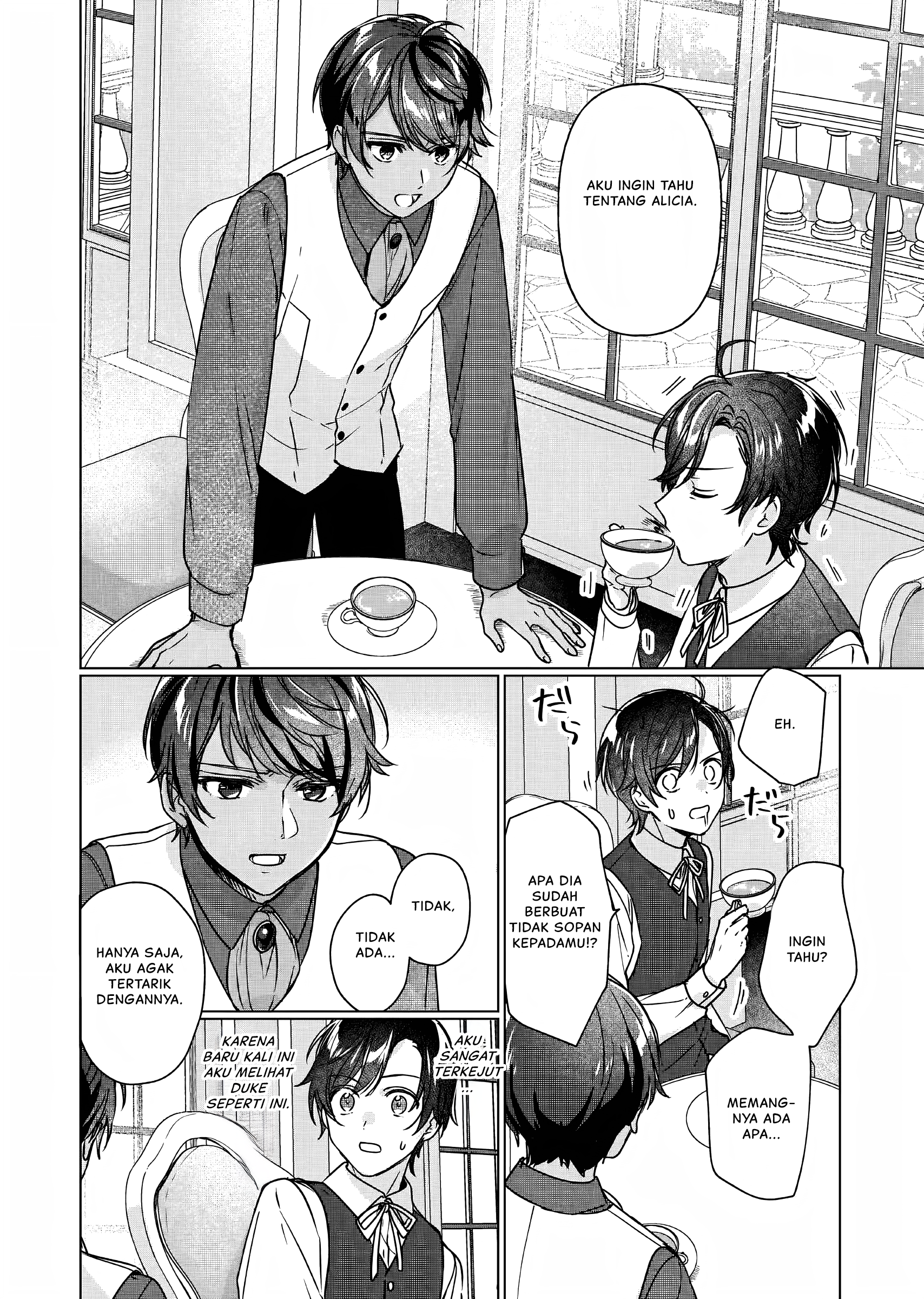 Rekishi ni Nokoru Akujo ni Naru zo: Akuyaku Reijou ni Naru hodo Ouji no Dekiai wa Kasoku suru you desu! Chapter 6.5 - halaman 9