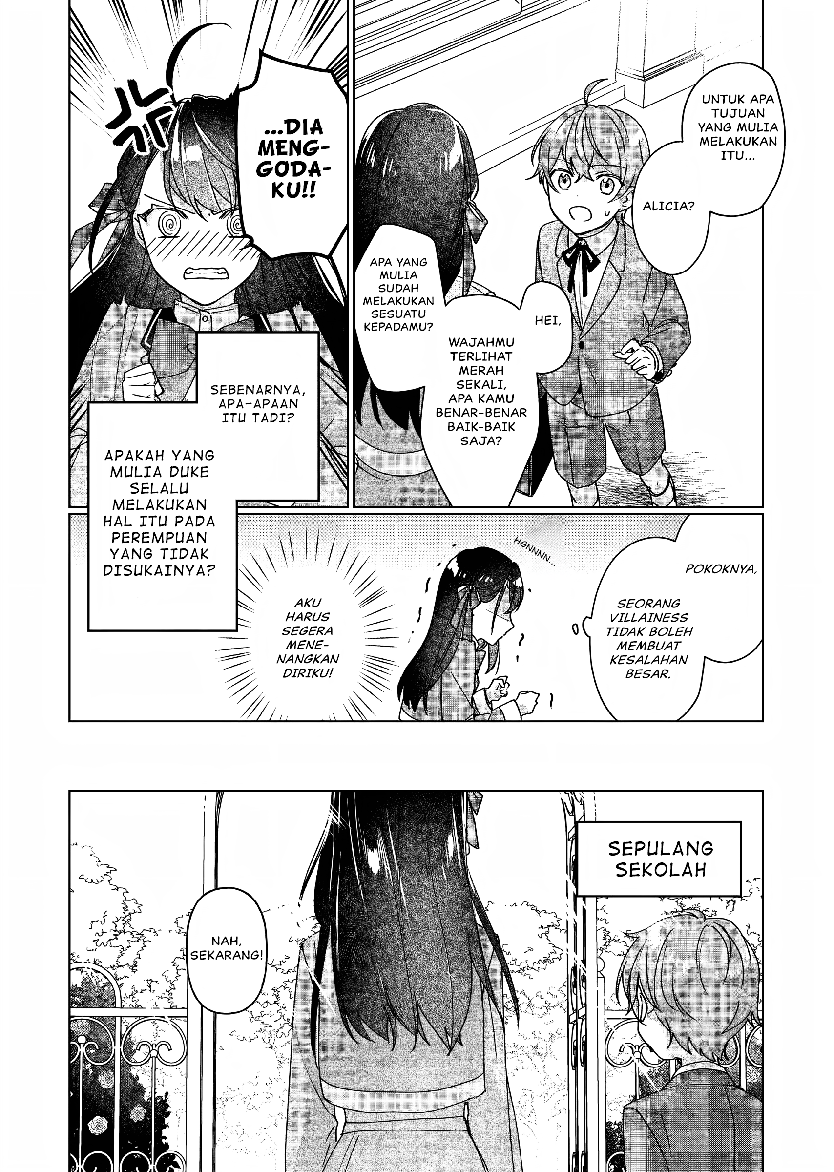 Rekishi ni Nokoru Akujo ni Naru zo: Akuyaku Reijou ni Naru hodo Ouji no Dekiai wa Kasoku suru you desu! Chapter 9 - halaman 17