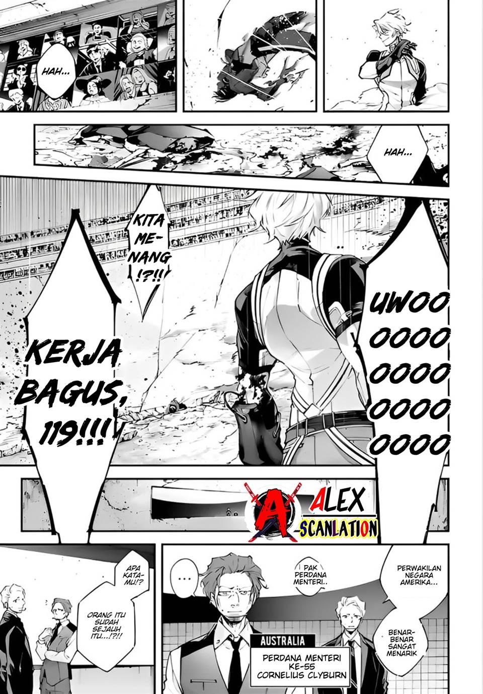 Rekkyou Sensen Chapter 10 - halaman 9