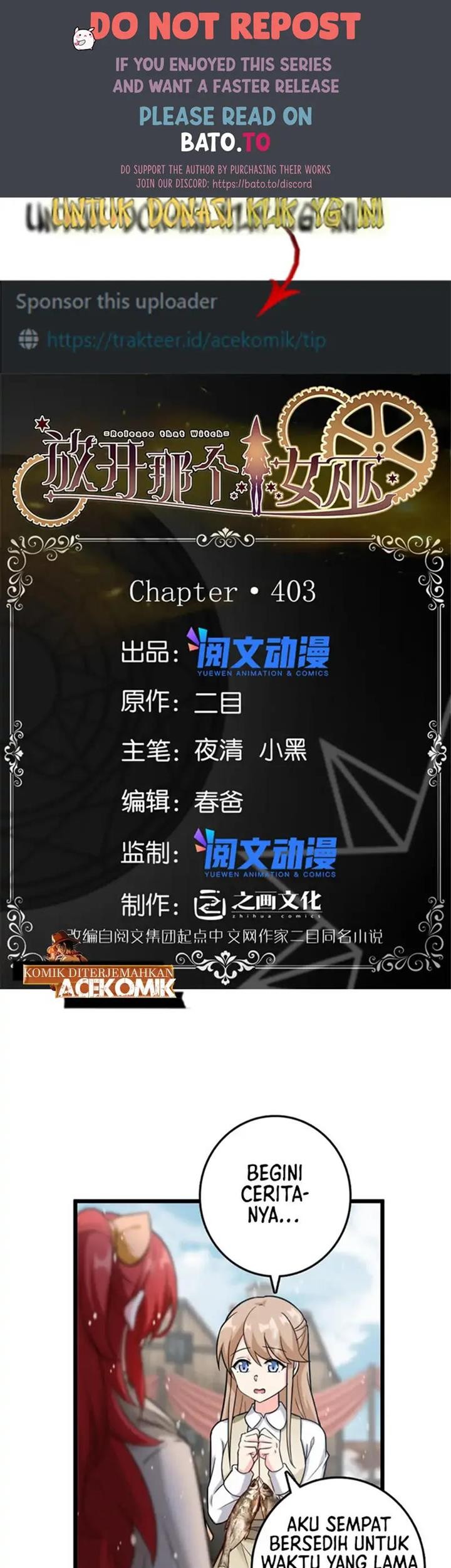 Release That Witch Chapter 403 - halaman 1