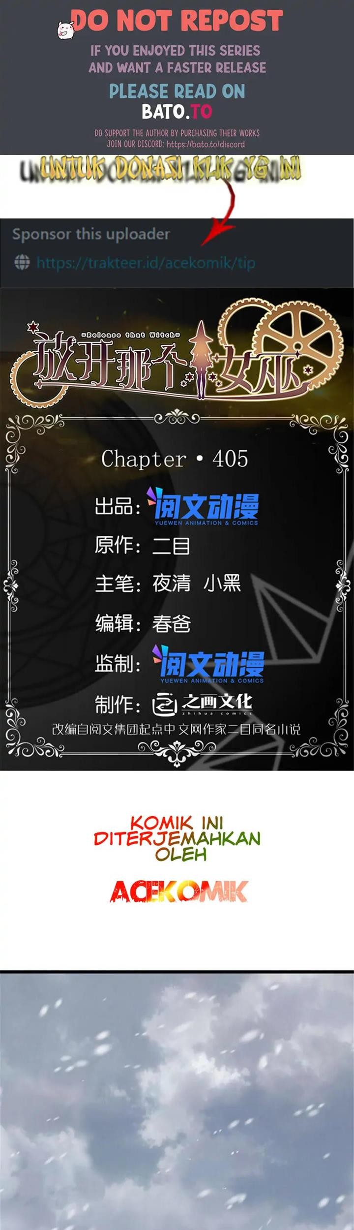 Release That Witch Chapter 405 - halaman 1
