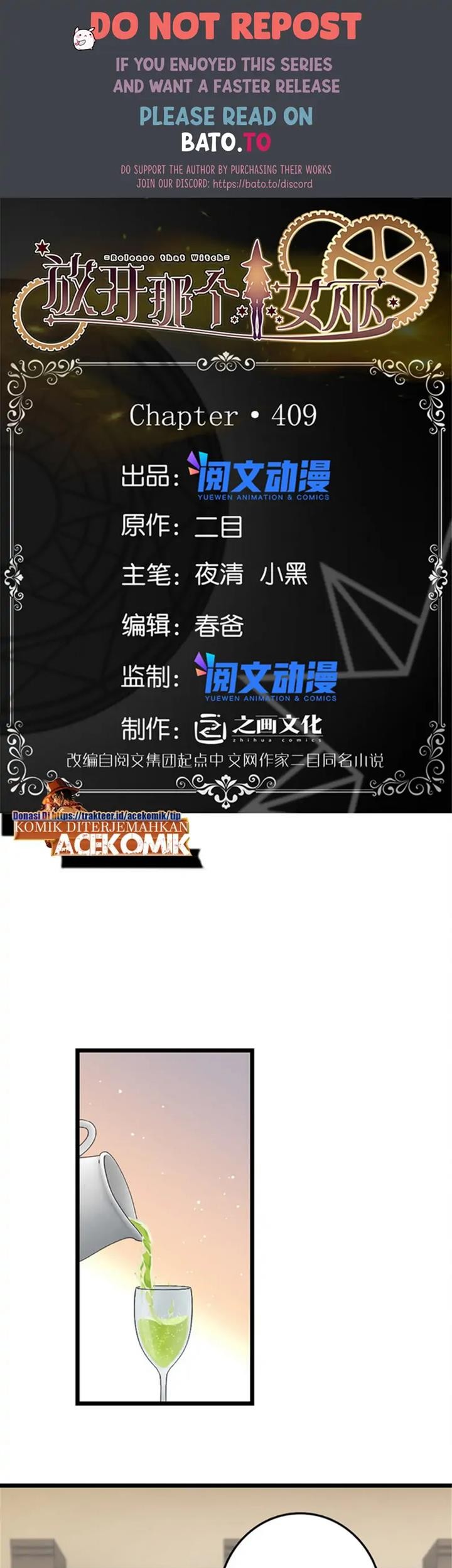 Release That Witch Chapter 409 - halaman 1