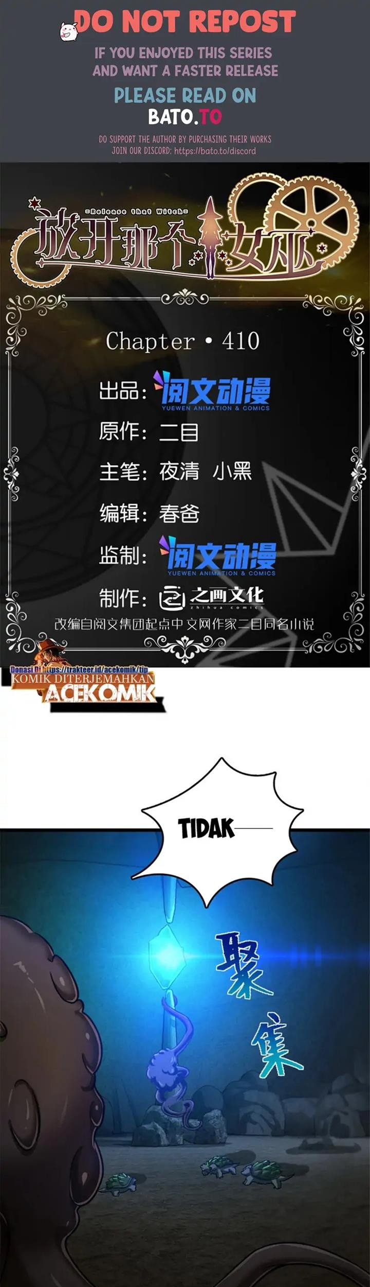 Release That Witch Chapter 410 - halaman 1