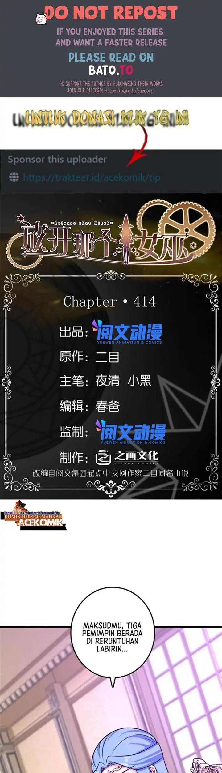 Release That Witch Chapter 414 - halaman 1