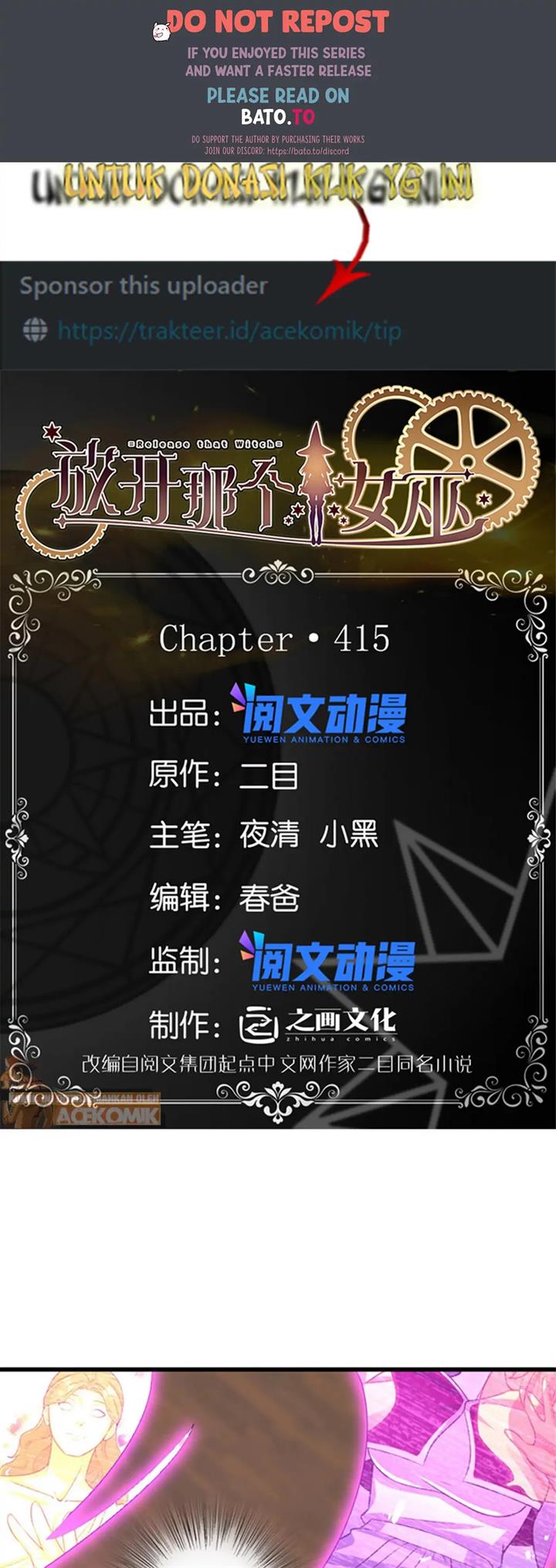 Release That Witch Chapter 415 - halaman 1