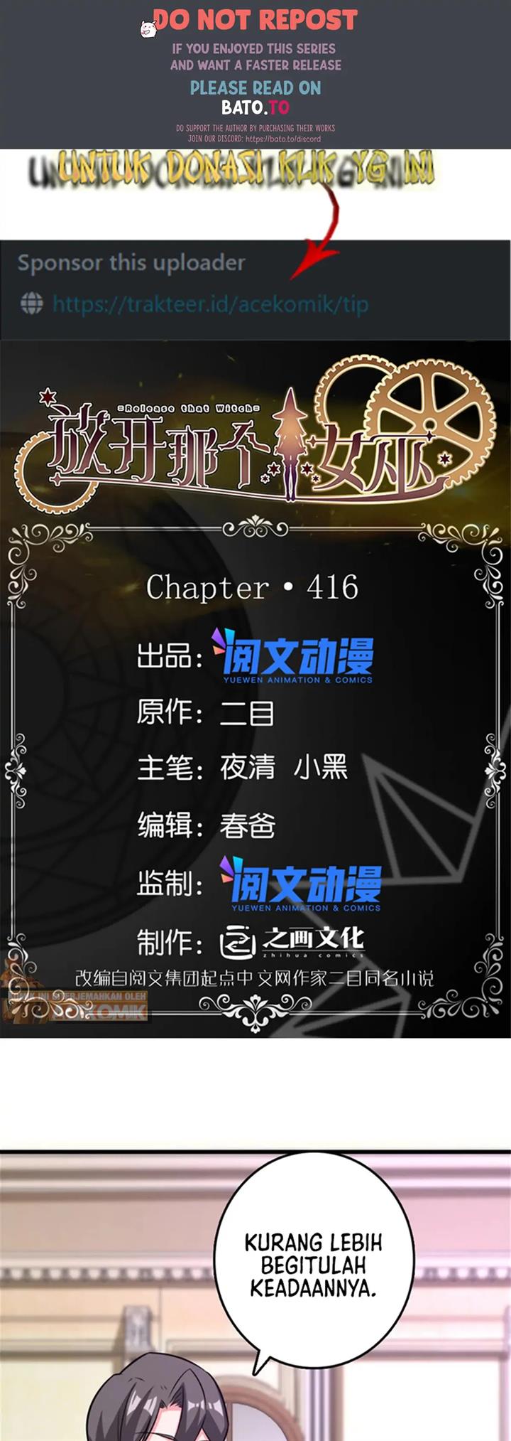Release That Witch Chapter 416 - halaman 1